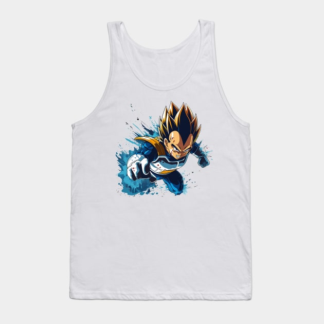 vegeta Tank Top by pokermoment